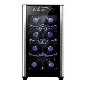 Adega de Vinhos Electrolux para 8 Garrafas com Painel Digital e Controle de Temperatura até 18° ACB08 Bivolt