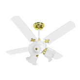 Ventilador De Teto New Zeta Venti-Delta Latonado 4 Pás MDF + Controle